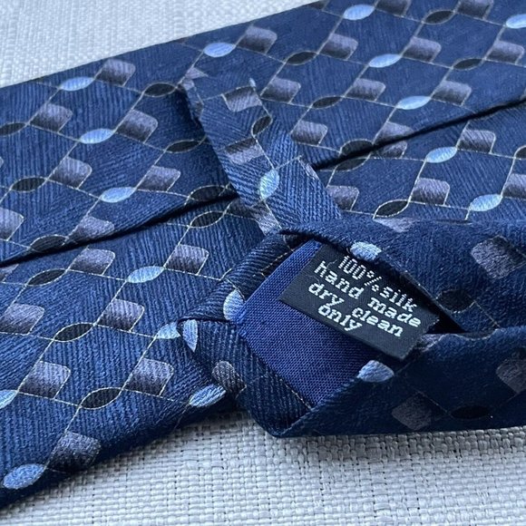 Men Tie Silk Necktie Classic Length Ties - Picture 10 of 11